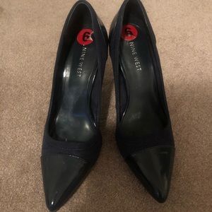 Navy blue Nine West Heels